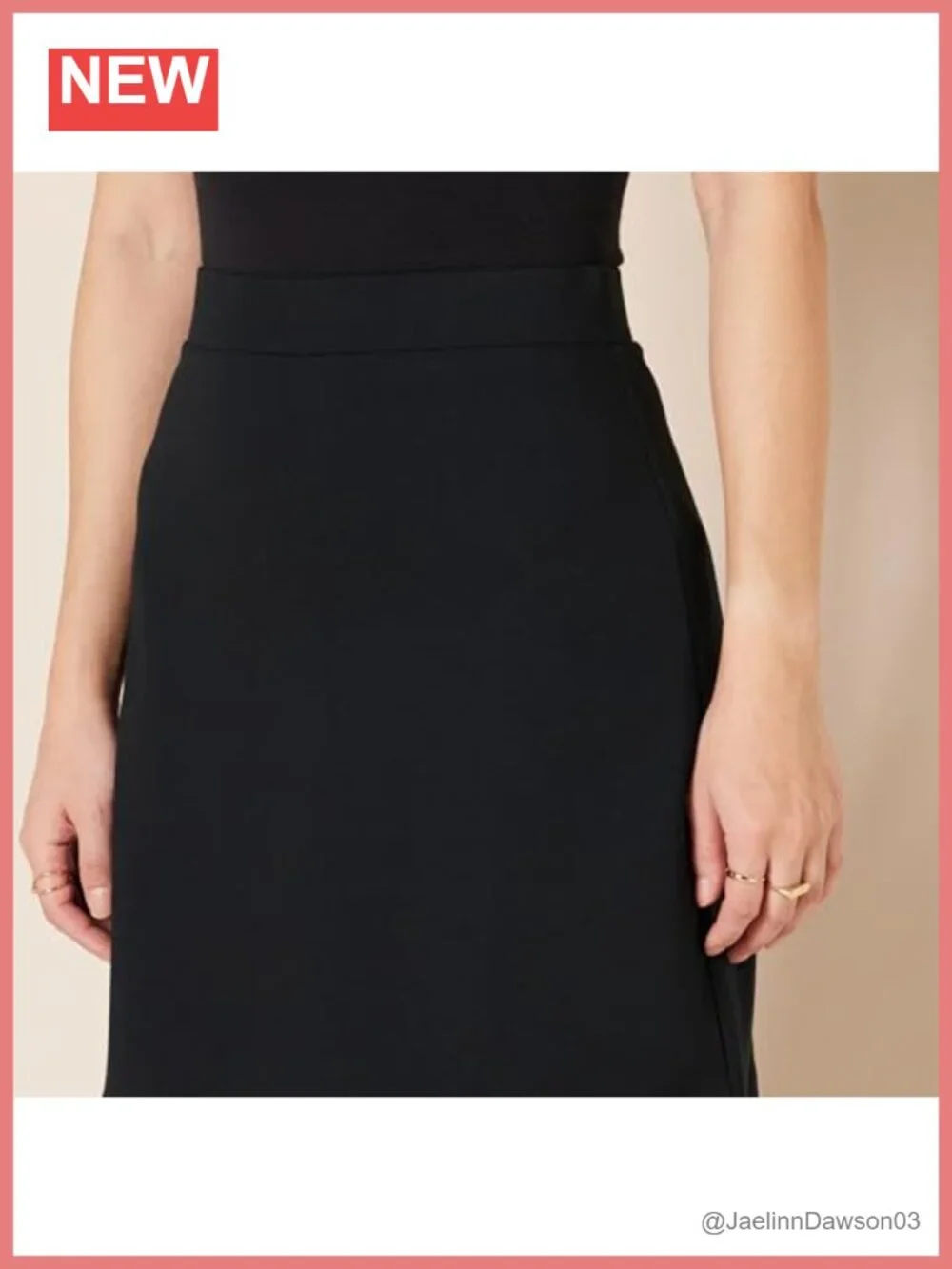 Women's Ponte Mini A-Line Skirt Pull-On High Rise Flared